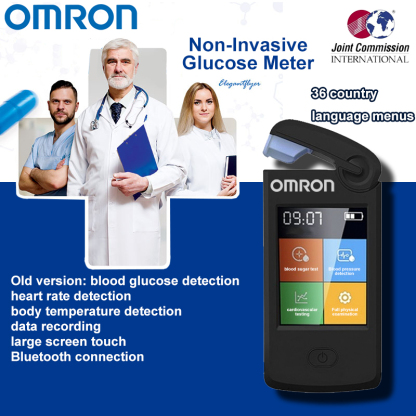 A brand new Omron product - a non-invasive glucometer