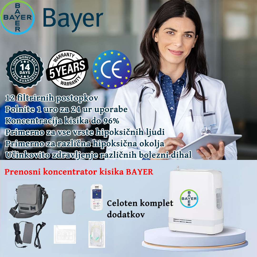 Bayer oxygen concentrator