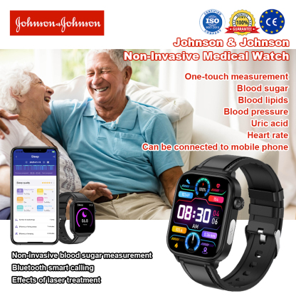 Johnson & Johnson smart medical watch, non-invasive blood sugar measurement