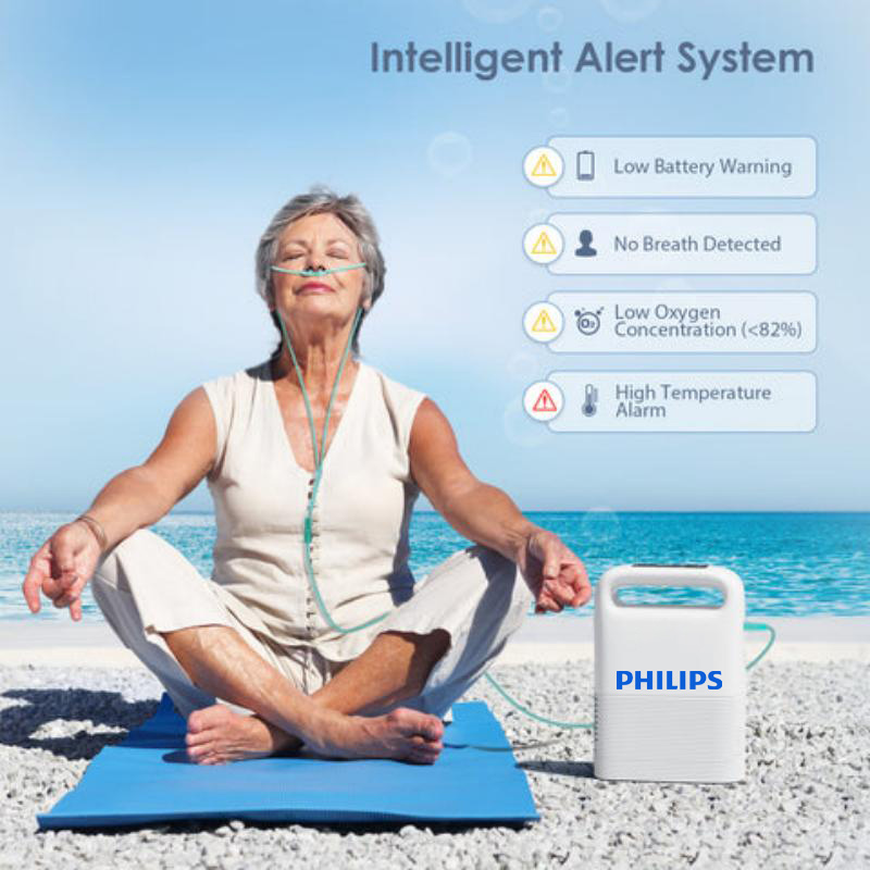 PHILIPS small portable home oxygen nebulizer is an all-in-one machine