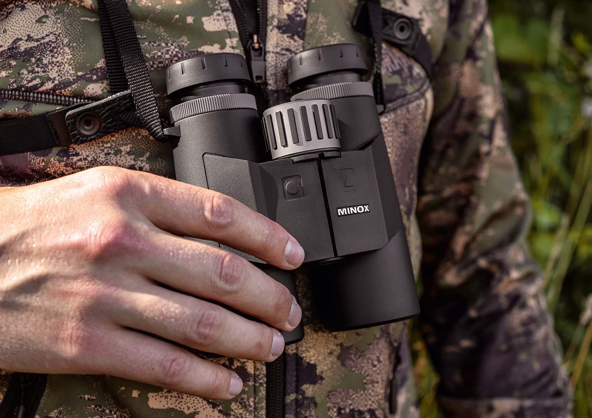 MINOX Binocular X-range The binoculars with an integrated laser rangefinder
