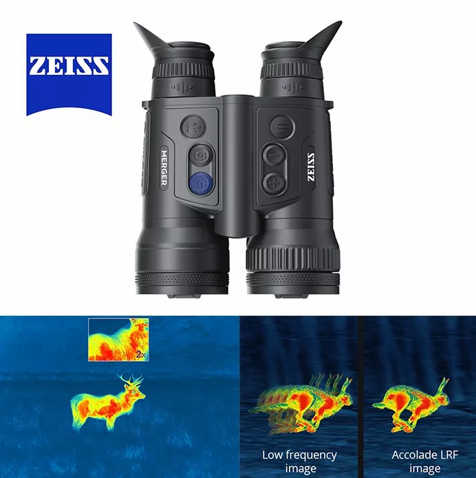 Thermal imaging binoculars ZEISS Merger LRF XP50