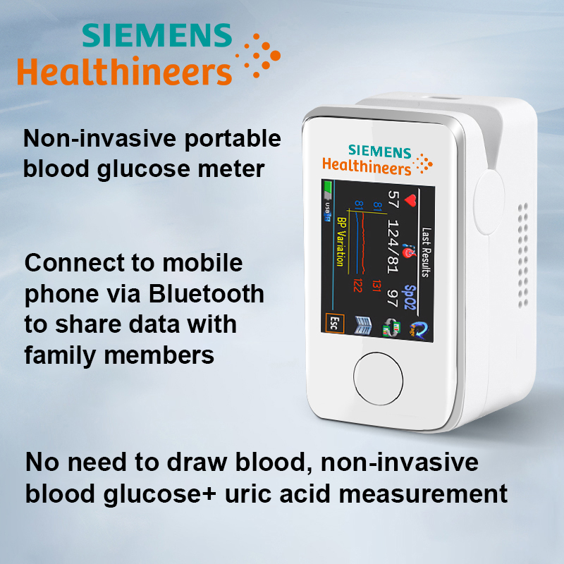 Siemens non-invasive multi-function blood glucose meter (10-year warra