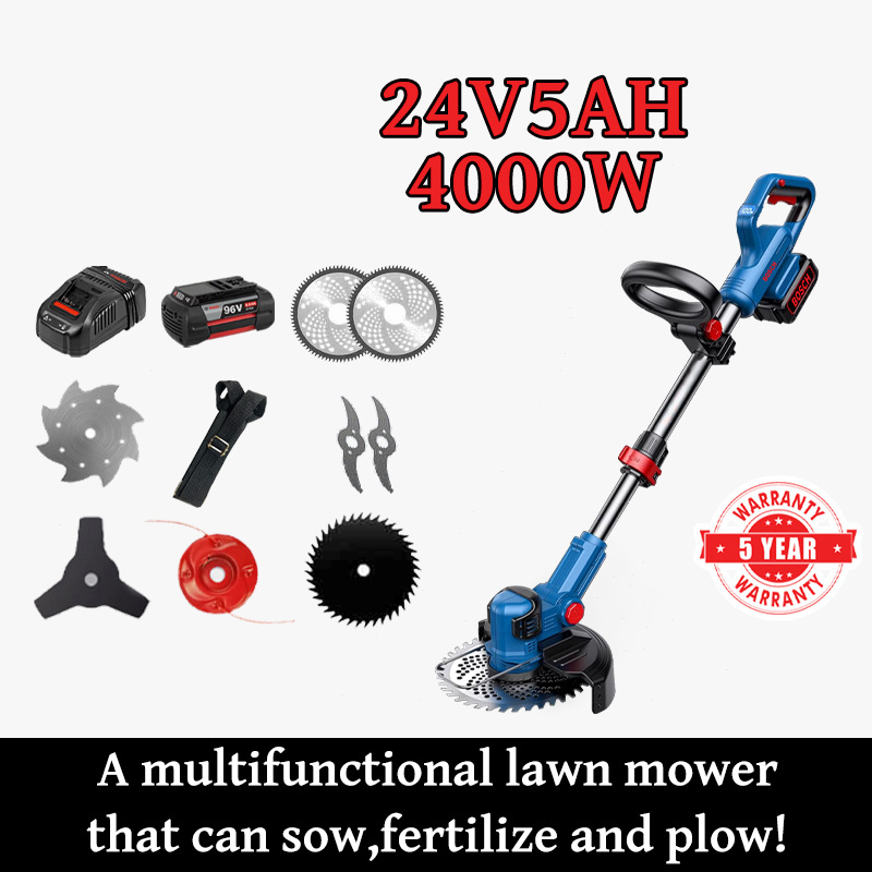 Φορητό μικρό χλοοκοπτικό πολλαπλών λειτουργιών BOSCH με μπαταρία λιθίου