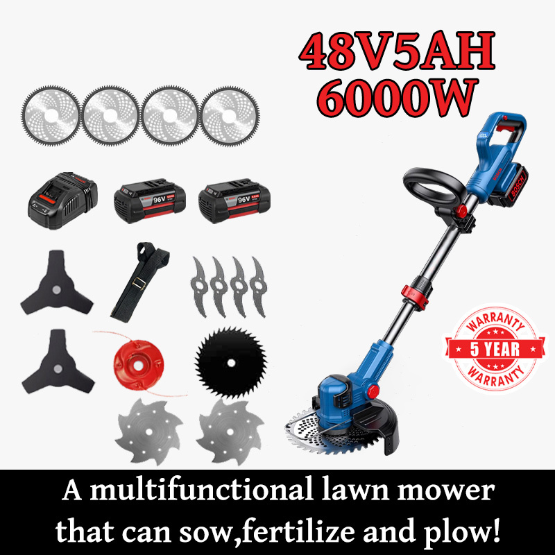 Φορητό μικρό χλοοκοπτικό πολλαπλών λειτουργιών BOSCH με μπαταρία λιθίου