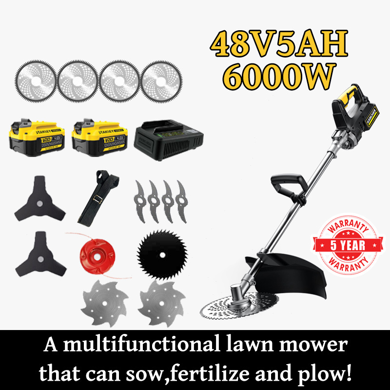 -ES-KARCHER multifunctional portable lawn mower with lithium battery