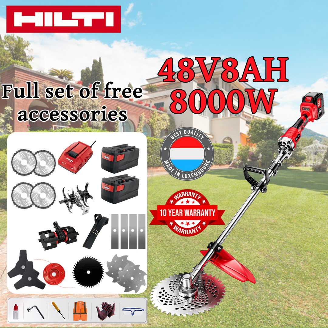 HILTI small, multifunctional portable lawnmower with lithium battery