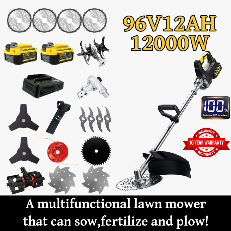 -ES-KARCHER multifunctional portable lawn mower with lithium battery