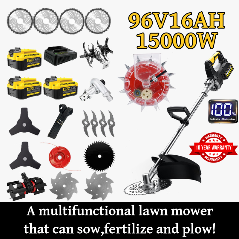 -ES-KARCHER multifunctional portable lawn mower with lithium battery