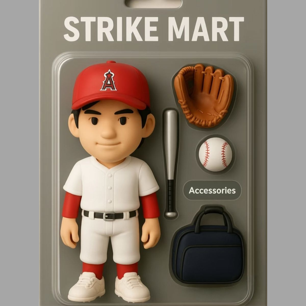 Custom 3D Effect Baseball Player Figure Pack Packaging Personalized Face Baseball Player Car Hanger Gift For Baseball Lover