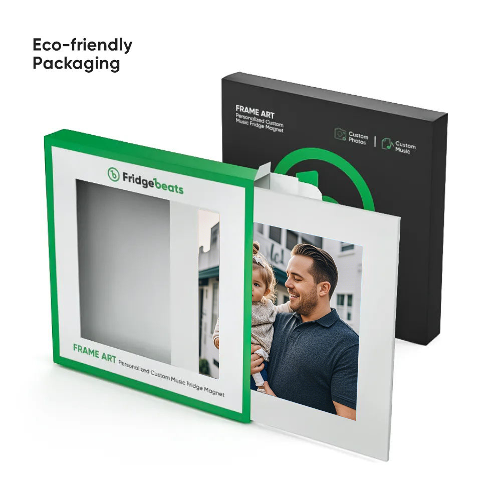 New 5.0 Upgrade Custom Music Fridge Magnet Can Play Songs and Adjust Volume Supports 1-6 Songs Father's Day Gifts - 