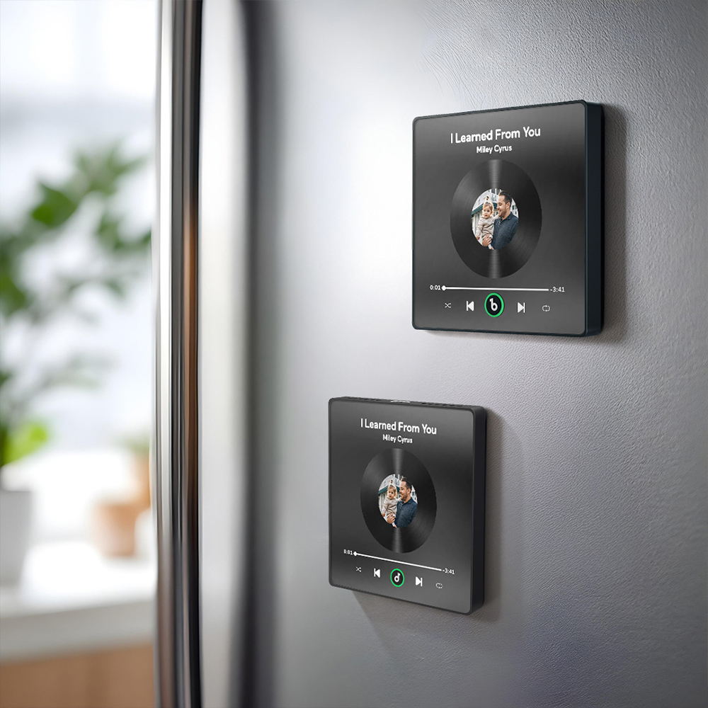 Custom Music Fridge Magnet Colorful Frame Album Fridge Magnet That Can Be Played Song Special Gift New 4.0 Upgrade Father's Day Gifts - 