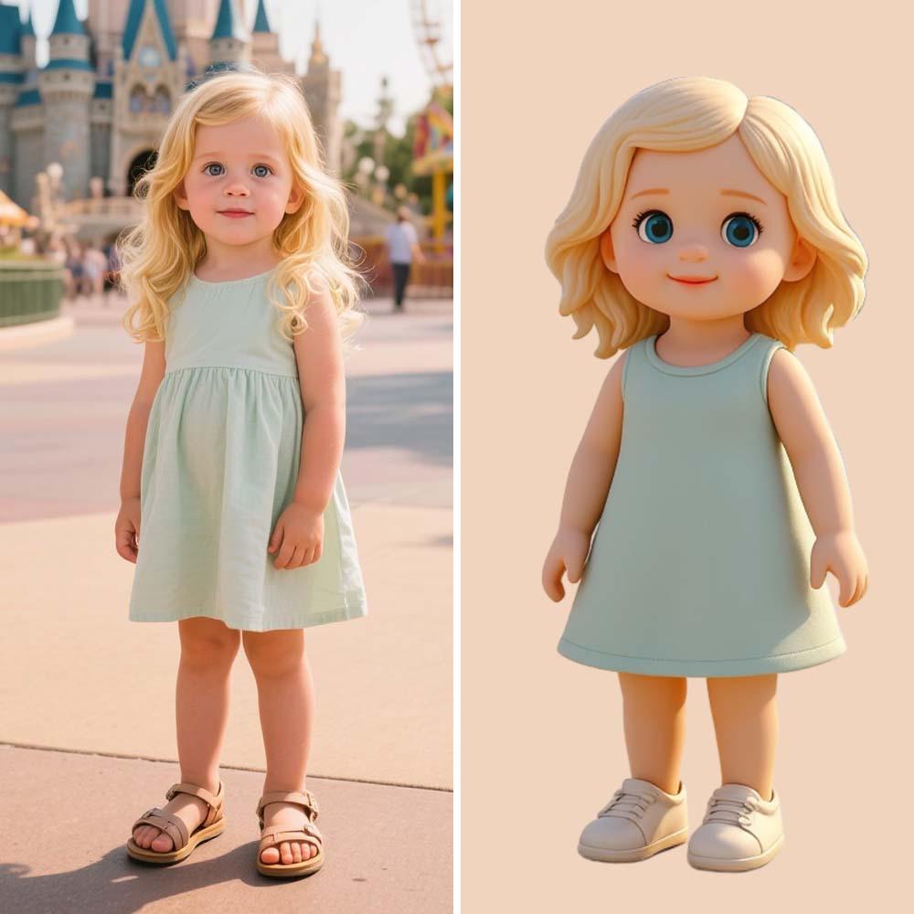 Gifts for Kids Custom Action Figure Personalised Character Figurine from Ai Photo 3D Printed