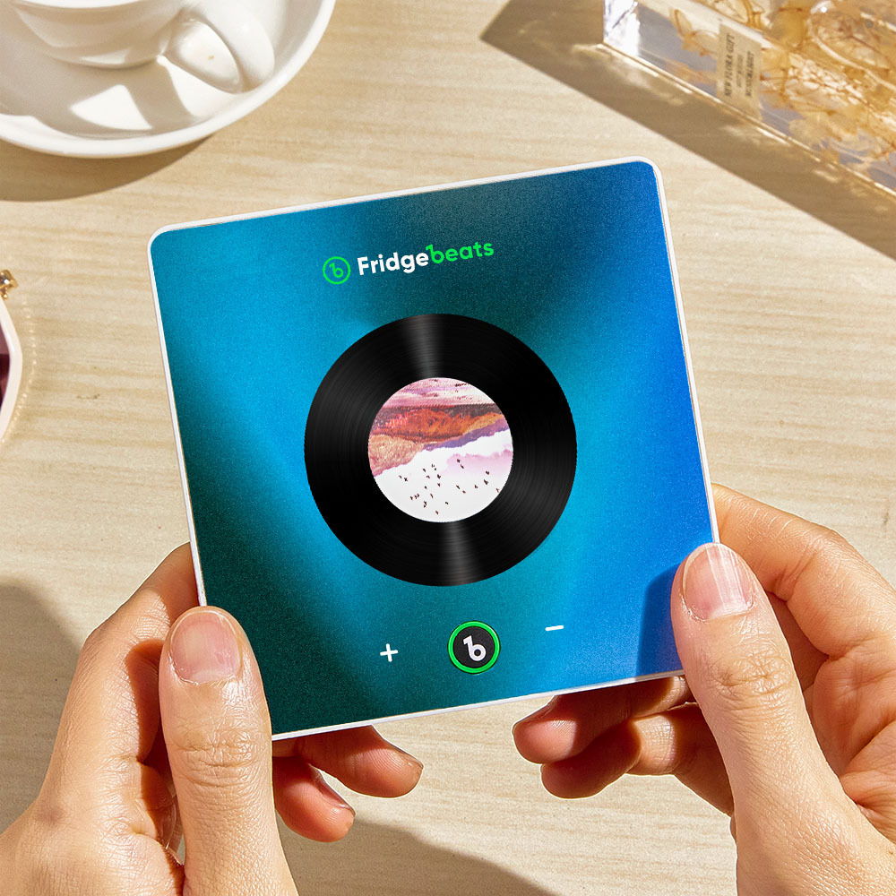 New 6.0 Upgrade Custom Music Fridge Magnets Personalized Video Can Play Songs And Adjust Volume Unique Anniversary Gifts - 