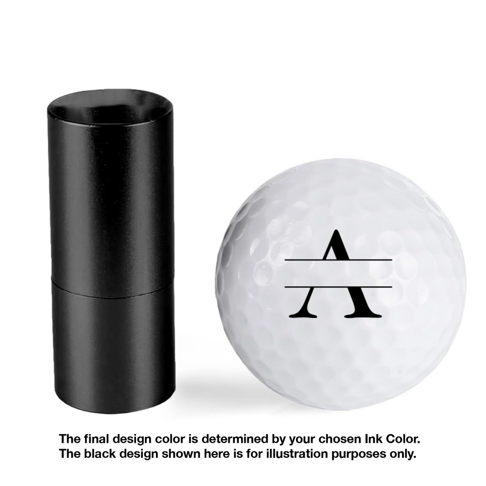 Personalized Plastic Golf Ball Stamp for Golfers – Custom Logo Marker, Unique Gift for Avid Players