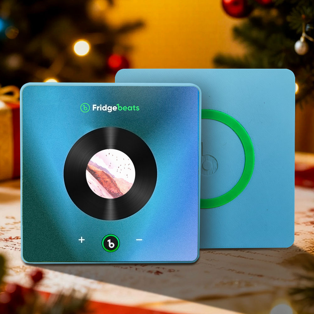 New 6.0 Upgrade Custom Music Fridge Magnets Personalized Video Can Play Songs And Adjust Volume Christmas Gifts - 