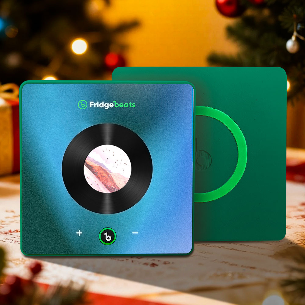 New 6.0 Upgrade Custom Music Fridge Magnets Personalized Video Can Play Songs And Adjust Volume Christmas Gifts - 