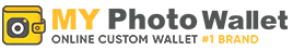 The picture myphotowallet.com shows when its homepage is shared