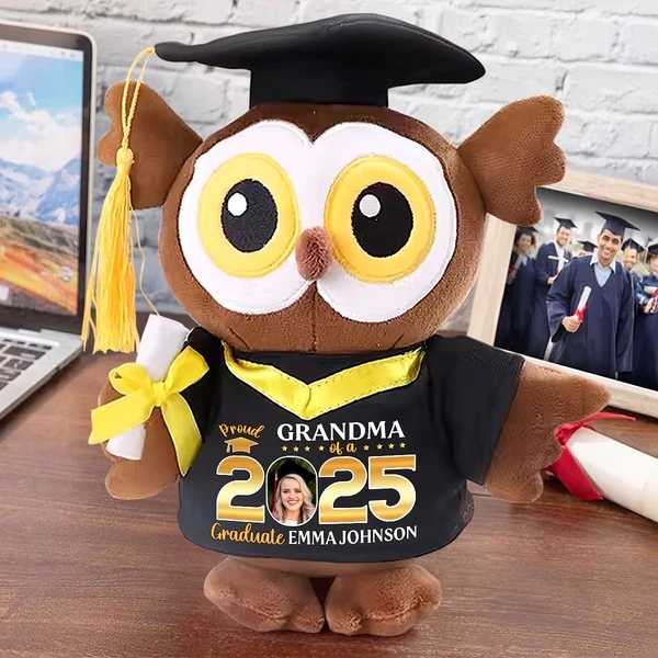 Class of 2025 Graduate - Personalized Graduation Owl