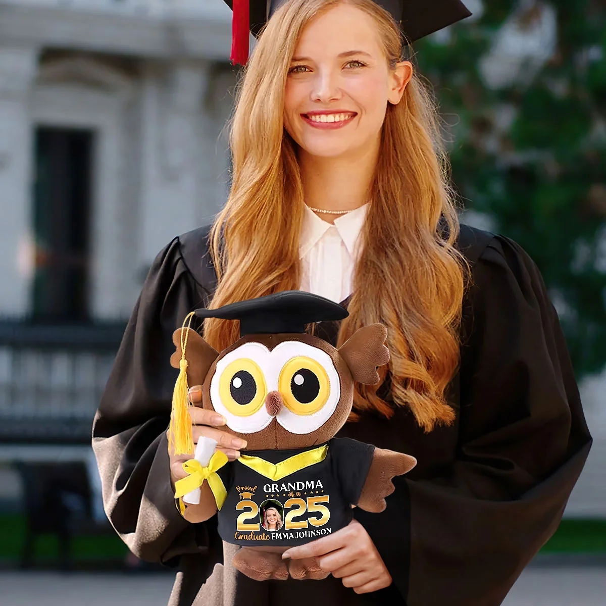 Class of 2025 Graduate - Personalized Graduation Owl