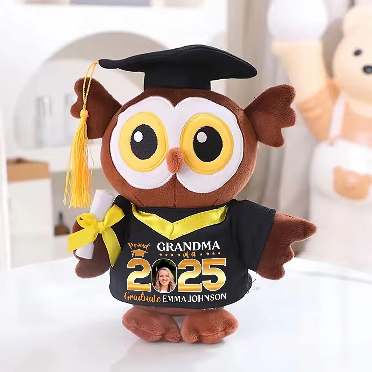 Class of 2025 Graduate - Personalized Graduation Owl