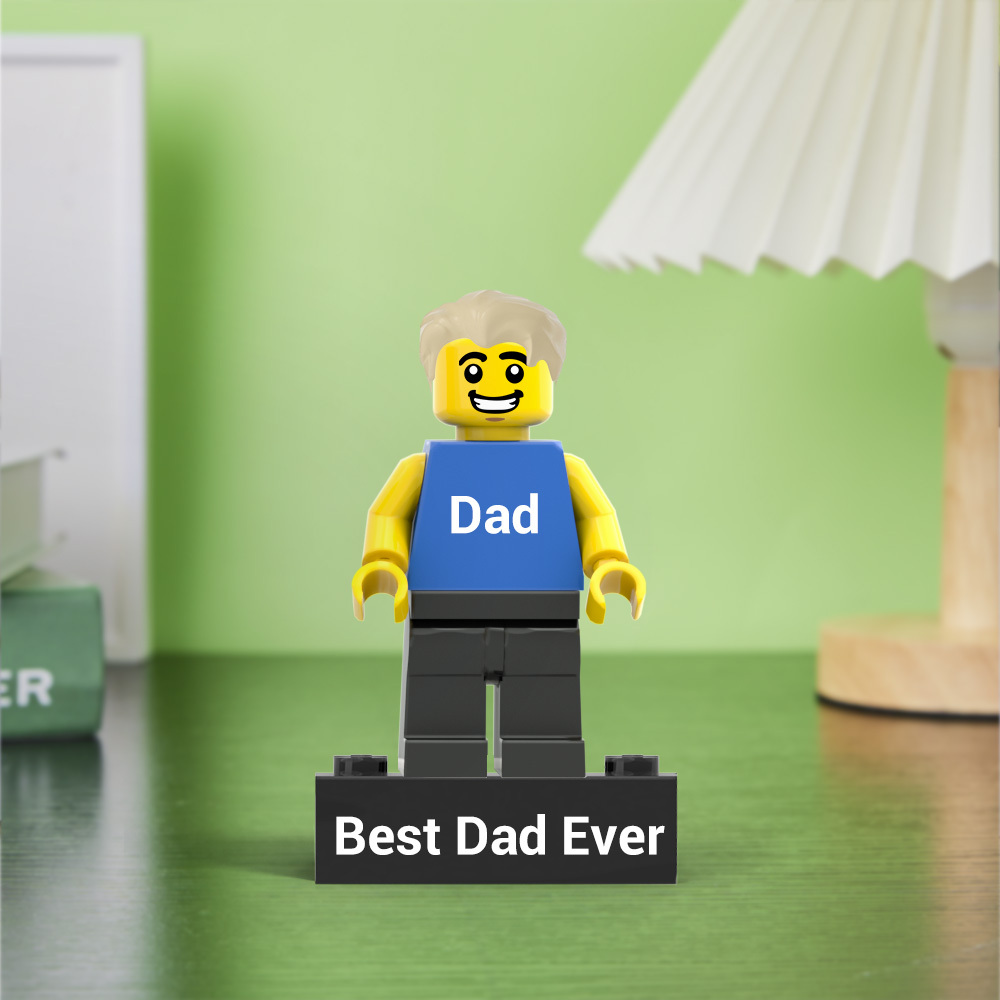 Surprise Gifts Custom Minifigs Personalized Minifigs with Base Customized Multiplayer Minifigs