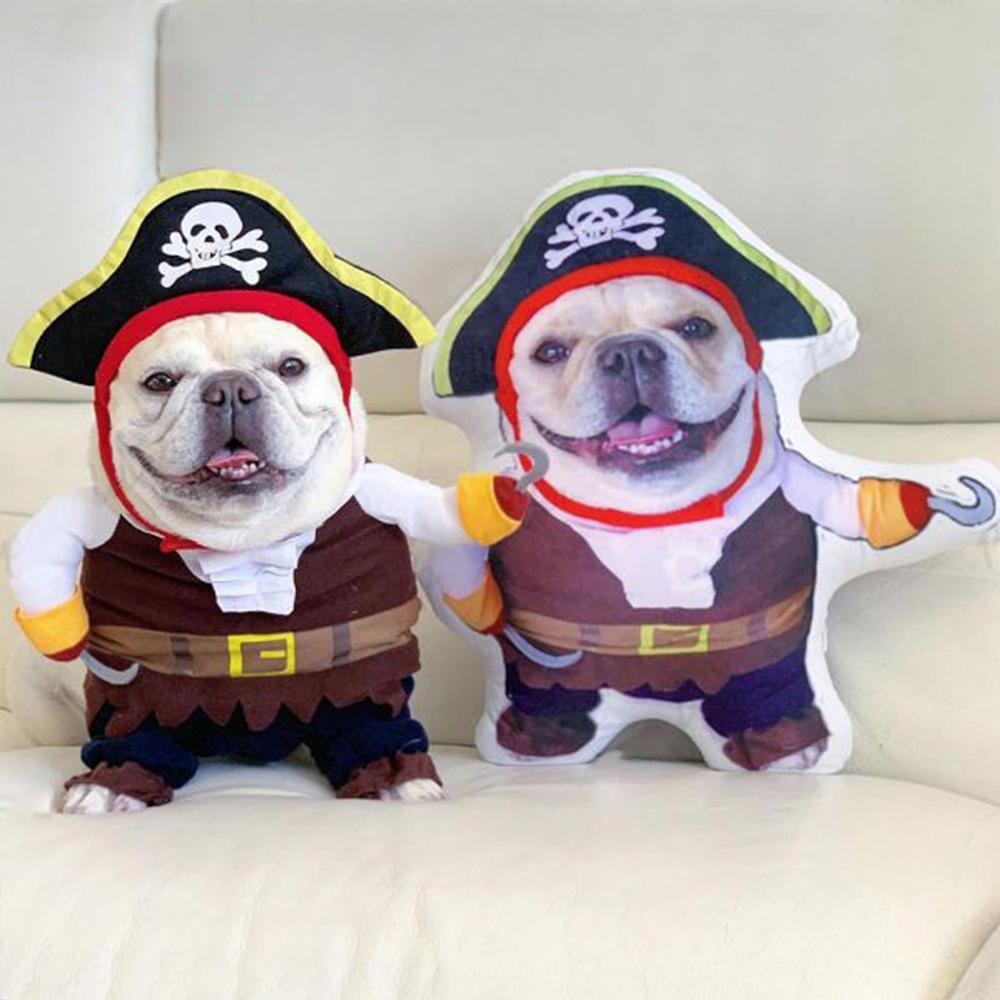 Custom Pet Photo Pillow, Custom Pet Face Pillow, 3D Portrait Pillow - MyFaceTshirt