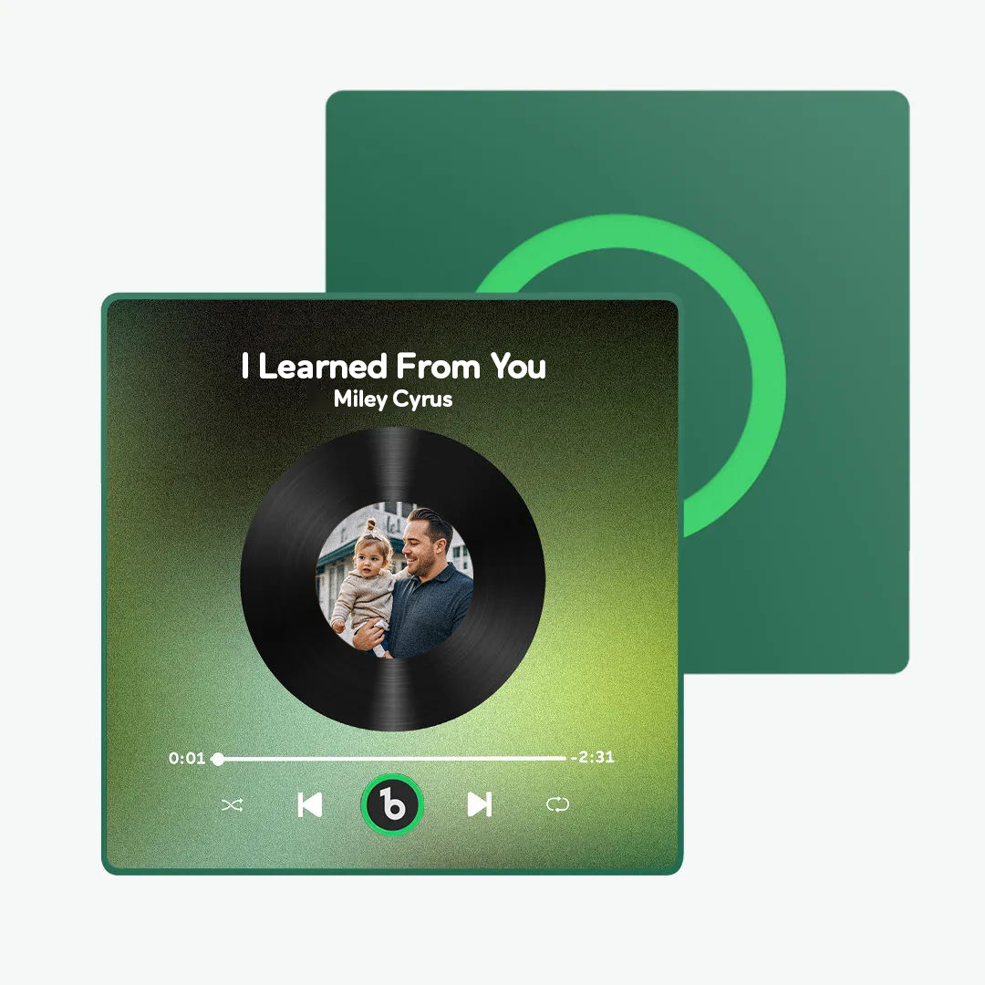 Custom Music Fridge Magnet Colorful Frame Album Fridge Magnet That Can Be Played Song Special Gift New 4.0 Upgrade Father's Day Gifts - 