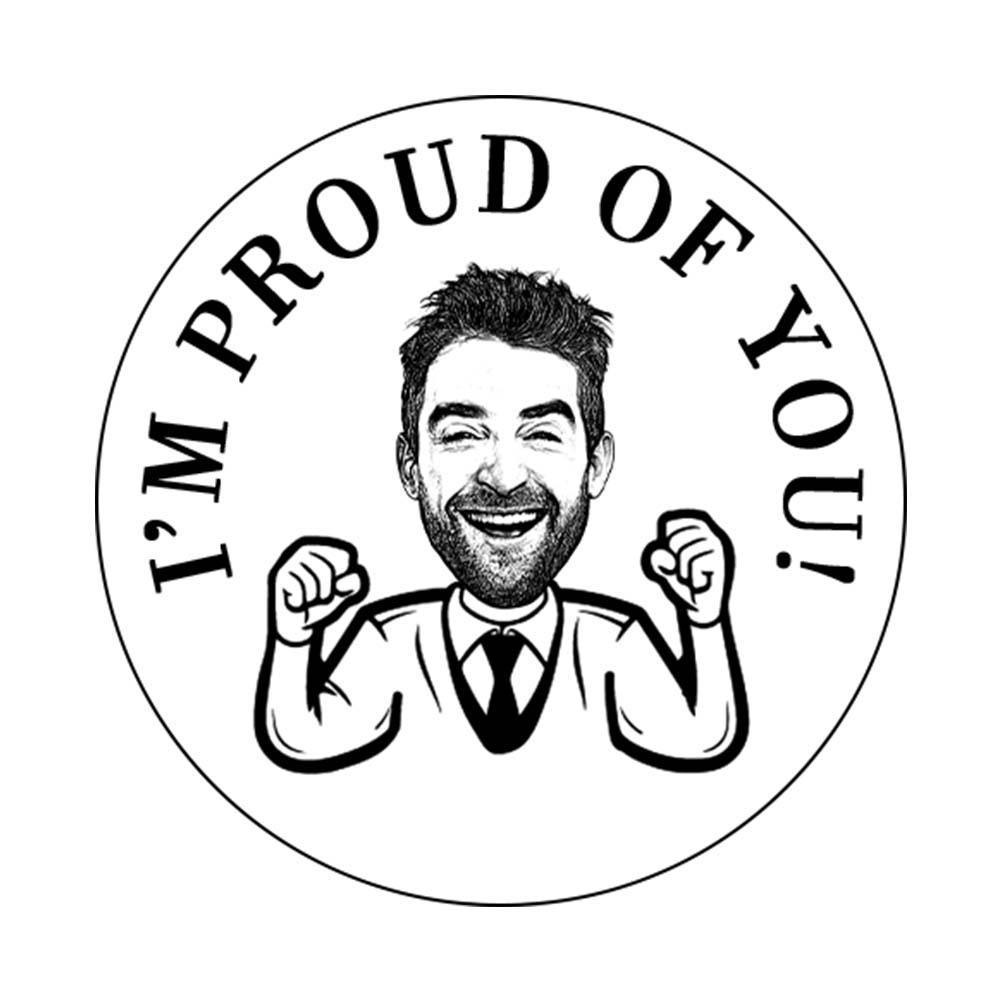 Personalized Teacher Stamp, Custom Bitmoji Stamps, Library Stamp, Custom Stamp, Teacher Gift, Custom Logo for Your Own Teacher