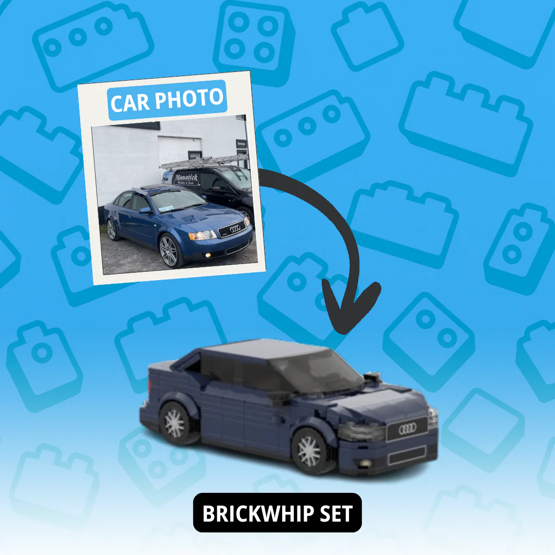 Custom Photo Car Brick Set - 
