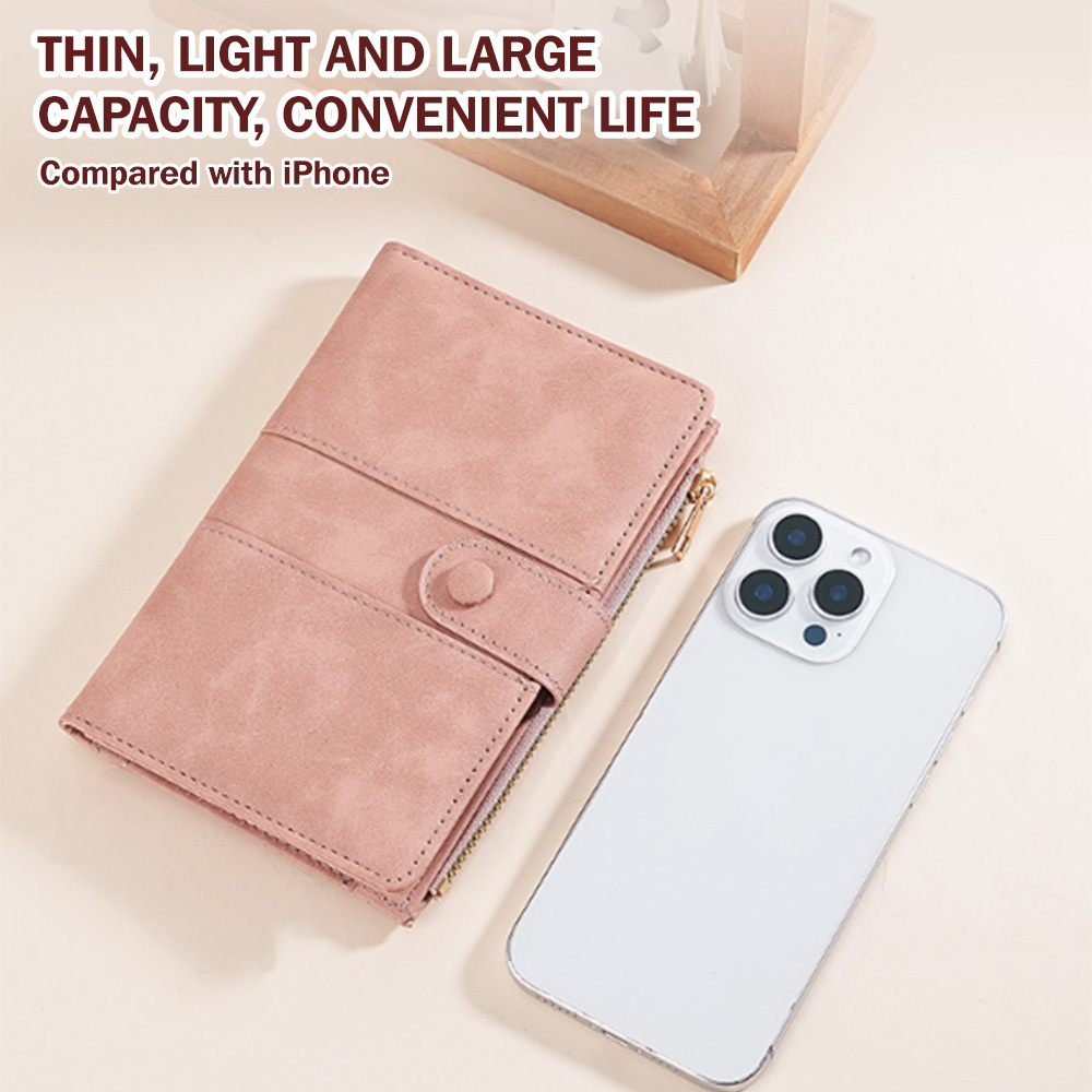 Genuine Soft Leather RFID Ultra-thin Multifunctional Passport Document Bag for Women - The Ultimate Ticket Holder & Organizer