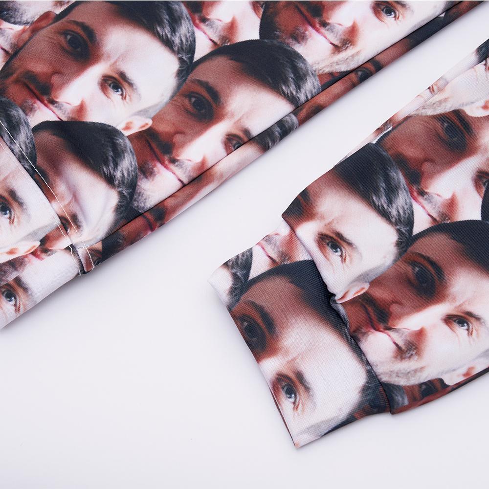 Custom Face Crewneck Sweatshirt-Gift For BoyFirend - 