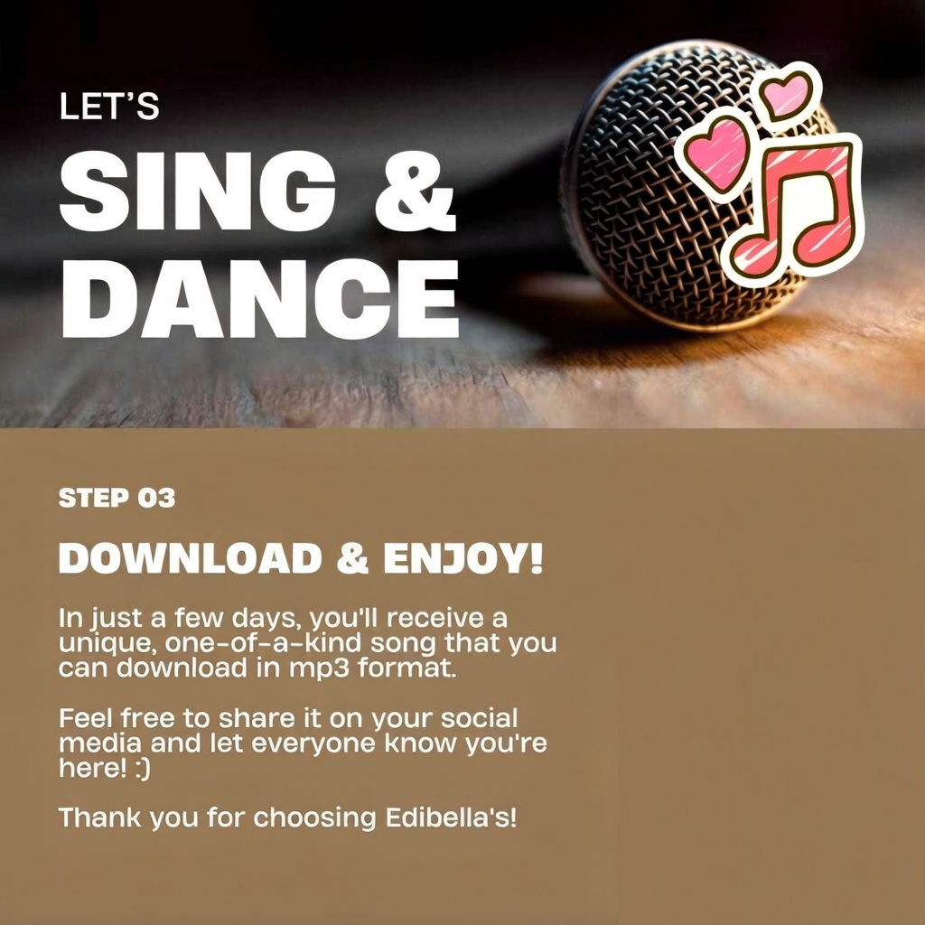 Create a Custom Song | Personalized Song | Custom Lyrics | Personalized Lyrics | Custom Music | Unique Music Gift | MP3 | Digital Download