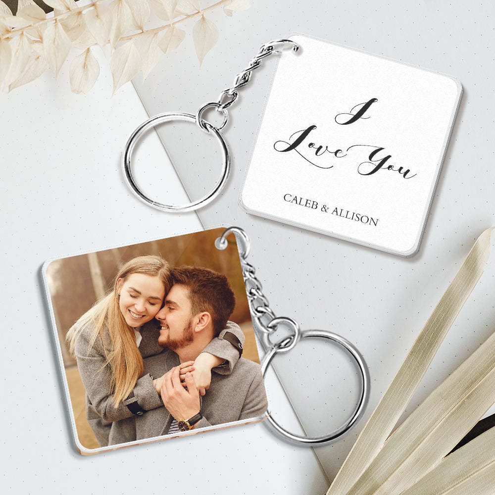 Custom Double Sided Spotify Keychain - Myphotowallet