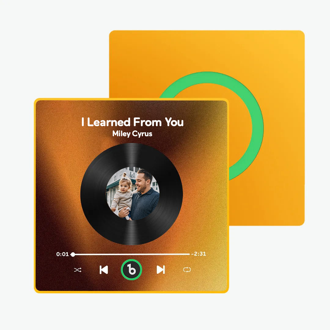 Custom Music Fridge Magnet Colorful Frame Album Fridge Magnet That Can Be Played Song Special Gift New 4.0 Upgrade Father's Day Gifts - 