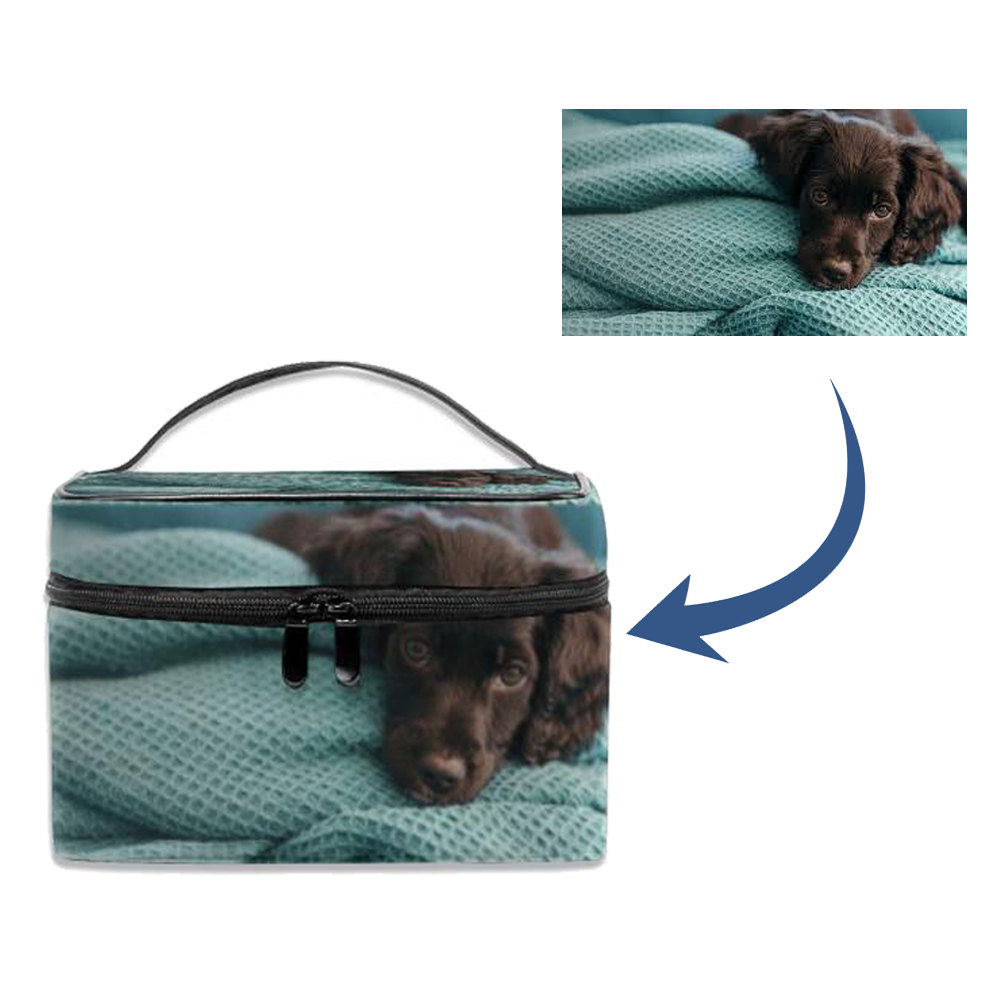 Back To School Personalized Storage Bag,  Photo Cosmetic bag - 