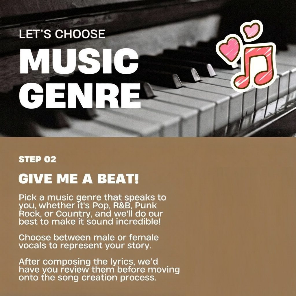 Create a Custom Song | Personalized Song | Custom Lyrics | Personalized Lyrics | Custom Music | Unique Music Gift | MP3 | Digital Download