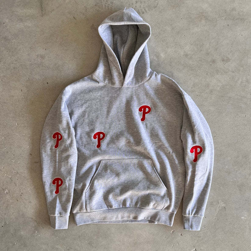 Custom Logo Hoodie 5 Spot Logo Hoodie Any Logo (Sports Team,Collage,etc) - 