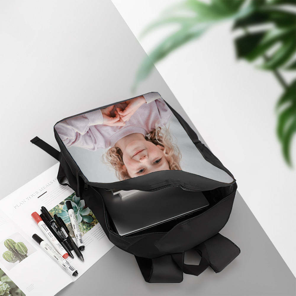 Custom Photo Bag, Pet Bag For Supplies, Picture Backpack, Customized Pet Backpack -
