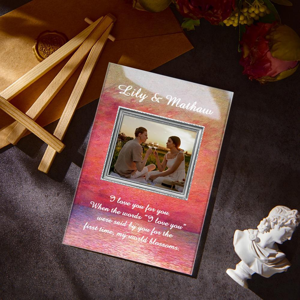 Custom Vintage Oil Painting Photo Plauqe Keychain 3 Stlyle Decor For Home - Myphotowallet
