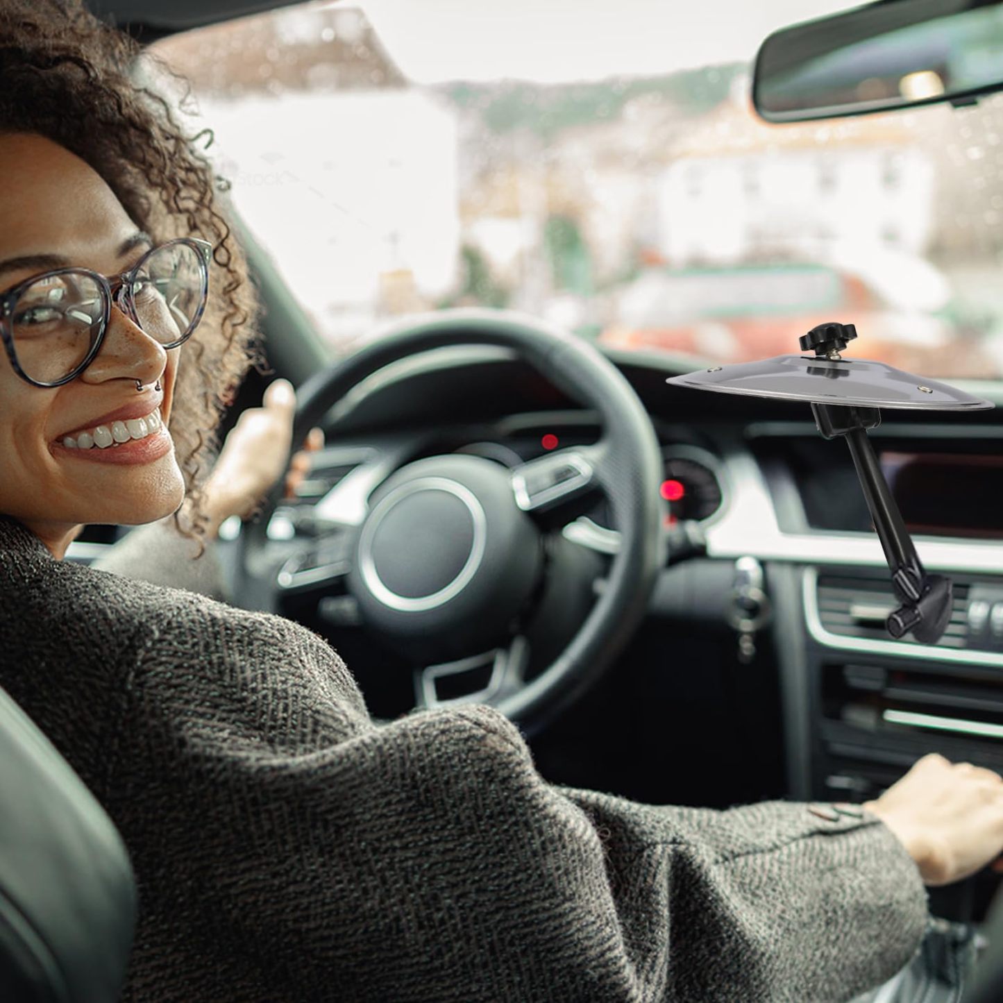 Mini Drum Cymbal Car Air Vent Clip | Funny Crash Cymbal Car Decor for Drummers, Music Lovers & Musicians Gift