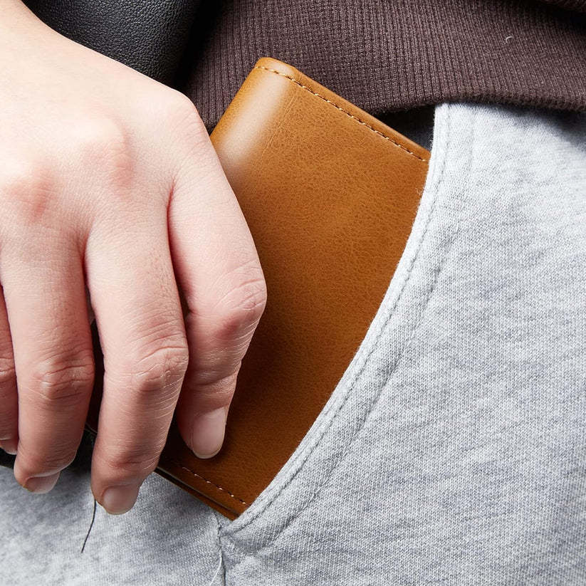 My Husband "From my heart" Engraved Bi-Fold Leather Wallet - myphotowallet