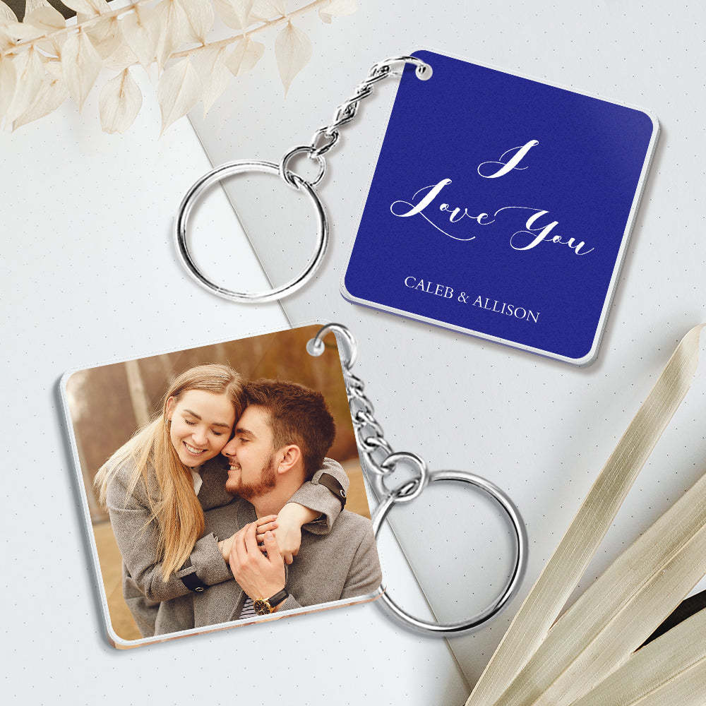 Custom Double Sided Spotify Keychain - Myphotowallet