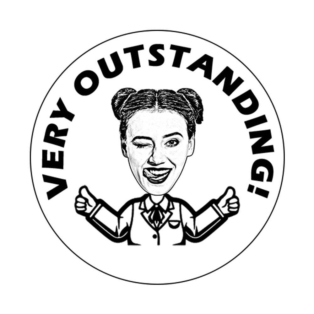 Personalized Teacher Stamp, Custom Bitmoji Stamps, Library Stamp, Custom Stamp, Teacher Gift, Custom Logo for Your Own Teacher