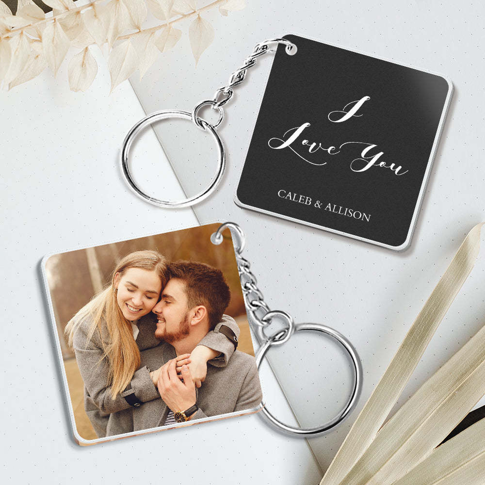Custom Double Sided Spotify Keychain - Myphotowallet