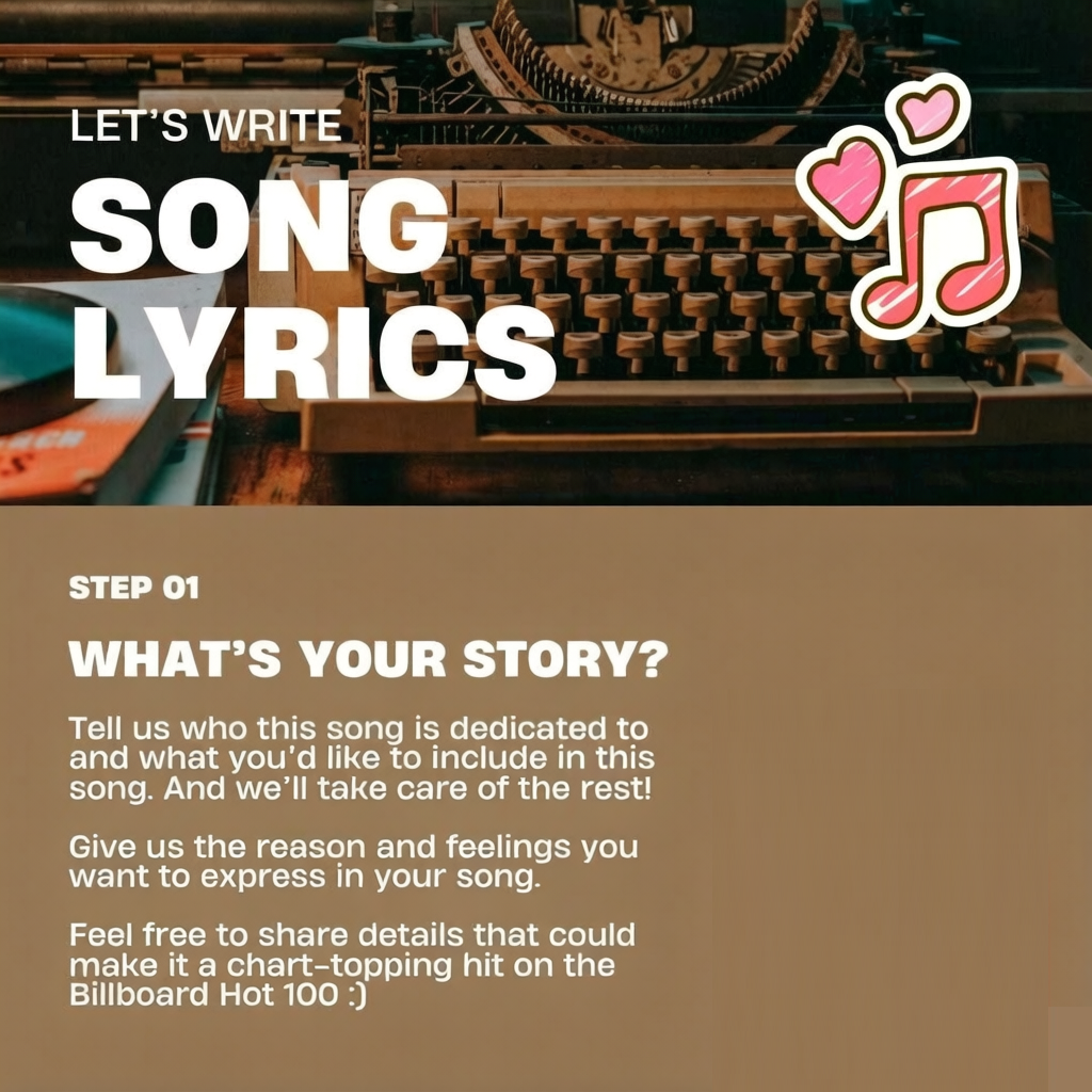 Create a Custom Song | Personalized Song | Custom Lyrics | Personalized Lyrics | Custom Music | Unique Music Gift | MP3 | Digital Download