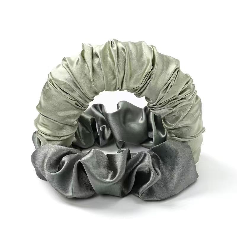 Seamless bun hair curler tie,portable sleeping curling iron, scrunchie