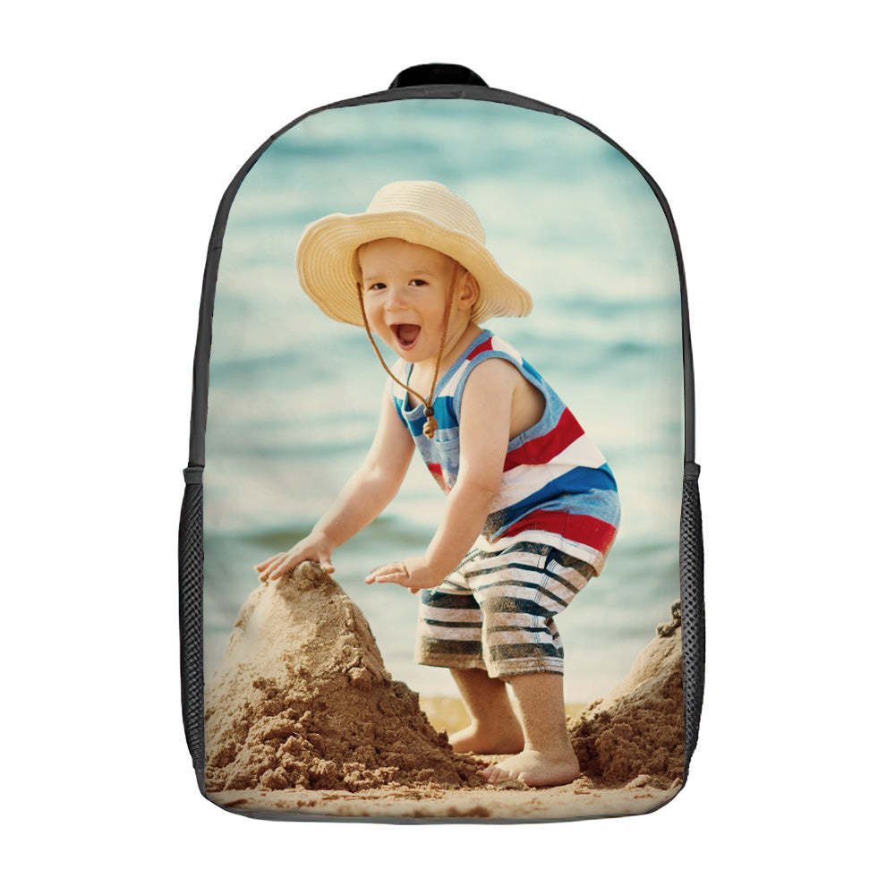 Custom Photo Bag, Pet Bag For Supplies, Picture Backpack, Customized Pet Backpack -