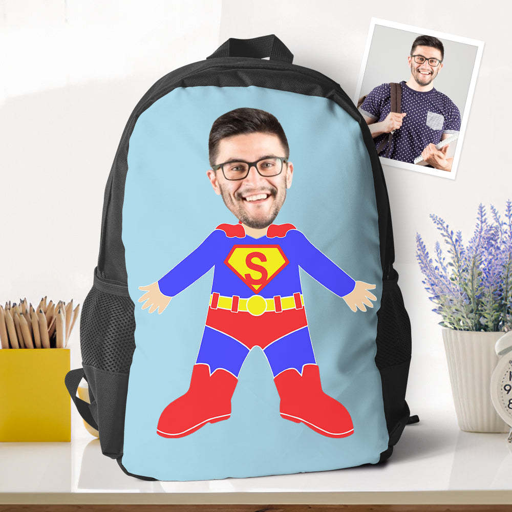 Customizable Superman Minime Backpacks Back To School Gifts For Kids Boys Gifts -