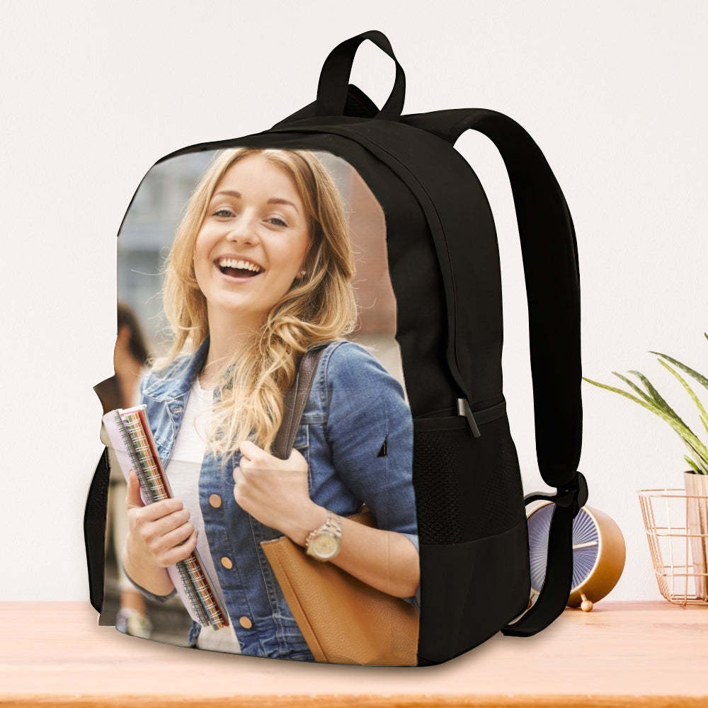 Back to School Personalized Backpacks Custom Photo Boys Backpack Kids School Bag - 